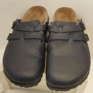 EUC BIRKI'S 245 38 L7 M5 WOMEN'S NAVY BLUE